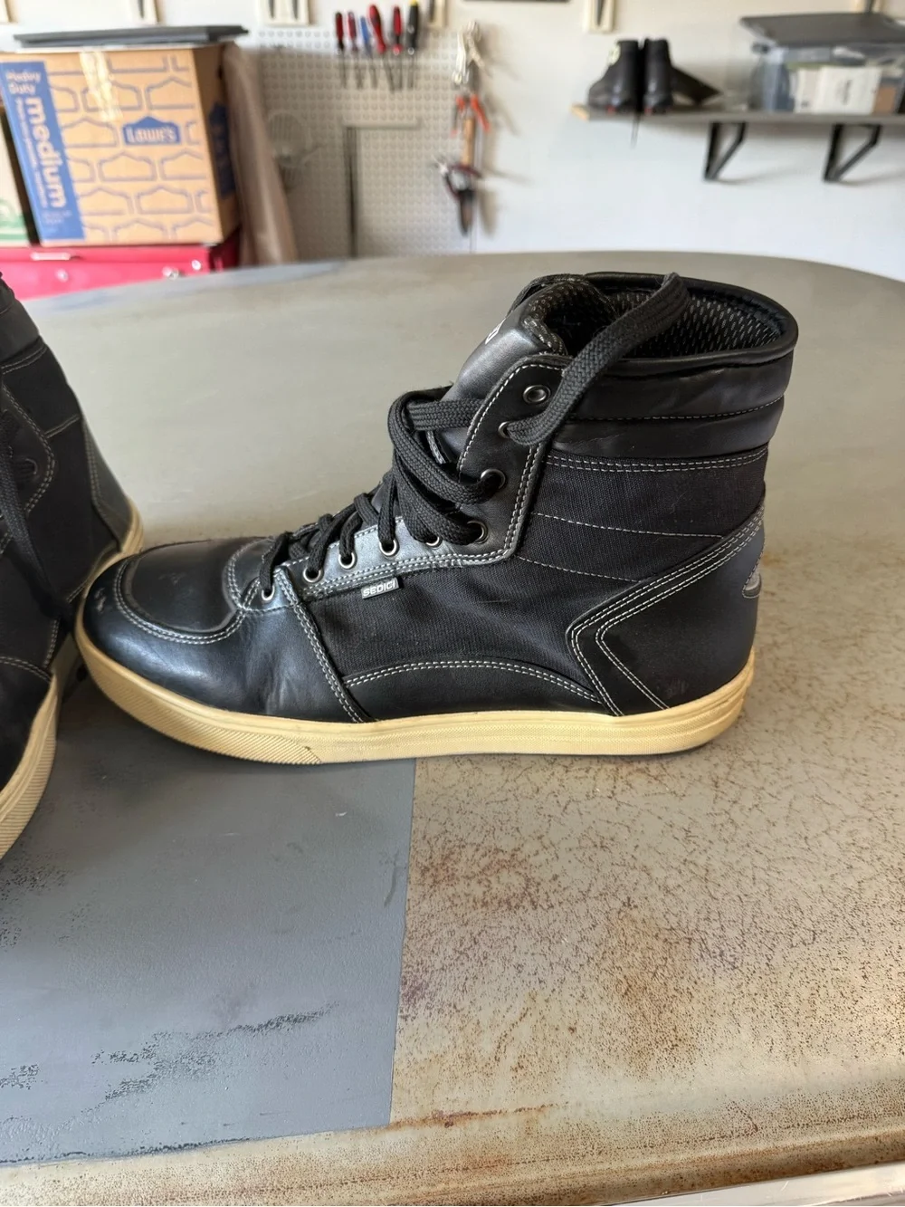 Mens Sedici motorcycle boots